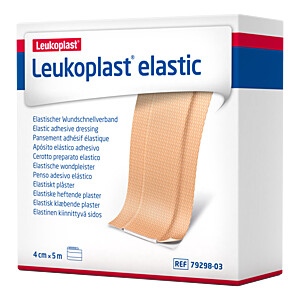 LEUKOPLAST Elastic Pflaster 4 cmx5 m Rolle