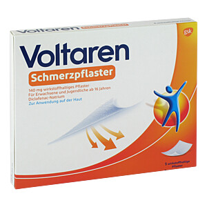 VOLTAREN Schmerzpflaster 140 mg wirkstoffh.Pflast.