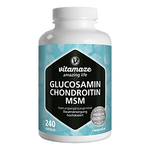 GLUCOSAMIN CHONDROITIN MSM Vitamin C Kapseln