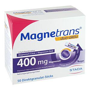 MAGNETRANS duo-aktiv 400 mg Sticks