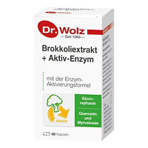 BROKKOLI EXTRAKT+Aktiv-Enzym Dr.Wolz msr.Kaps.