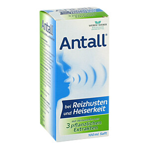 ANTALL bei Reizhusten und Heiserkeit Saft