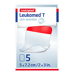 LEUKOMED T skin sensitive steril 5x7,2 cm