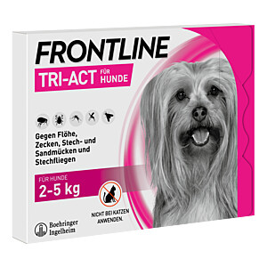 FRONTLINE Tri-Act Lsg.z.Auftropfen für Hunde 2-5 kg