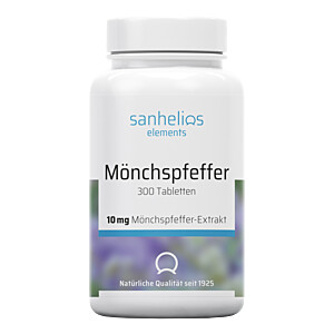 SANHELIOS Mönchspfeffer 10 mg Tabletten