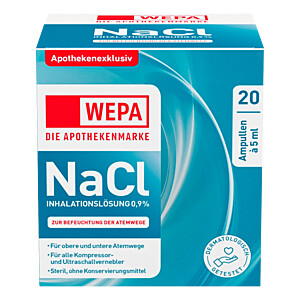 WEPA Inhalationslösung NaCl 0,9 prozent