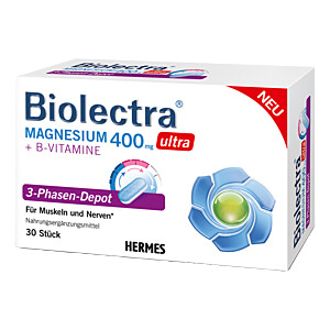 BIOLECTRA Magnesium 400 mg ultra 3-Phasen-Depot