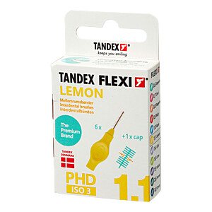 TANDEX FLEXI Interdentalb.PHD 1.1-ISO 3 lemon