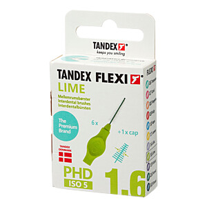 TANDEX FLEXI Interdentalb.PHD 1.6-ISO 5 lime