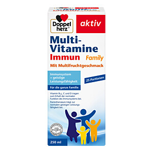 DOPPELHERZ Multi-Vitamine Immun Family flüssig