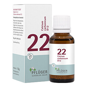 BIOCHEMIE Pflüger 22 Calcium carbonicum D 12 Globuli