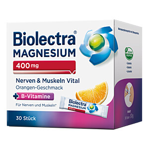 BIOLECTRA Magnesium 400 mg Nerven & Muskeln Vital