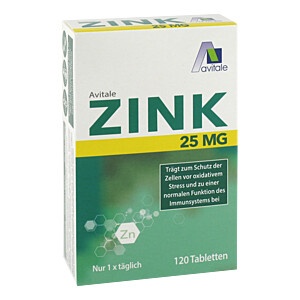 ZINK 25 mg Tabletten