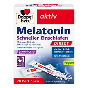 DOPPELHERZ Melatonin DIRECT Schneller Einschlafen