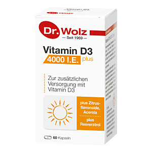 VITAMIN D3 4000 I.E. plus Kapseln