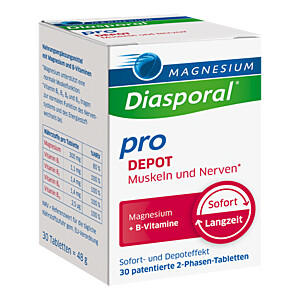 MAGNESIUM DIASPORAL pro B-Vit.DEPOT Musk.+Nerv.Tab