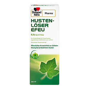 HUSTENLÖSER EFEU DoppelherzPharma 8,25 mg-ml Sirup