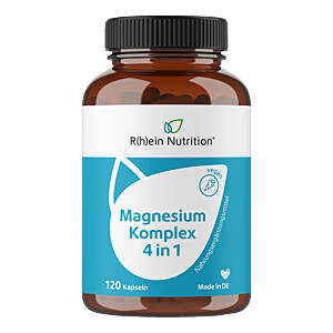 MAGNESIUM KOMPLEX 4in1 hochdosiert vegan Kapseln