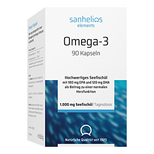 SANHELIOS Omega-3 Kapseln 1000