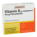 VITAMIN B12-RATIOPHARM 10 -m63g Filmtabletten